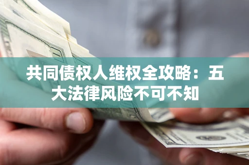 武汉共同债权人维权全攻略：五大法律风险不可不知
