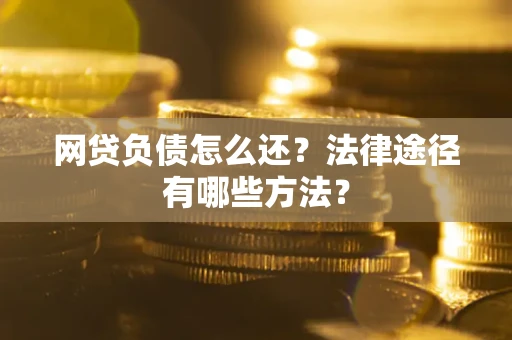 武汉网贷负债怎么还？法律途径有哪些方法？