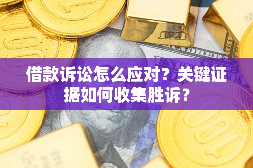 武汉借款诉讼怎么应对？关键证据如何收集胜诉？
