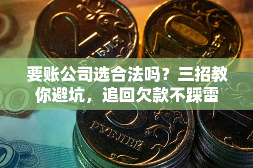 武汉要账公司选合法吗？三招教你避坑，追回欠款不踩雷