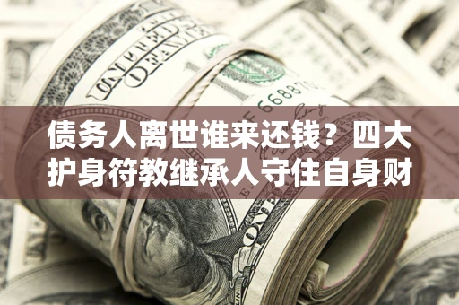 武汉债务人离世谁来还钱？四大护身符教继承人守住自身财产